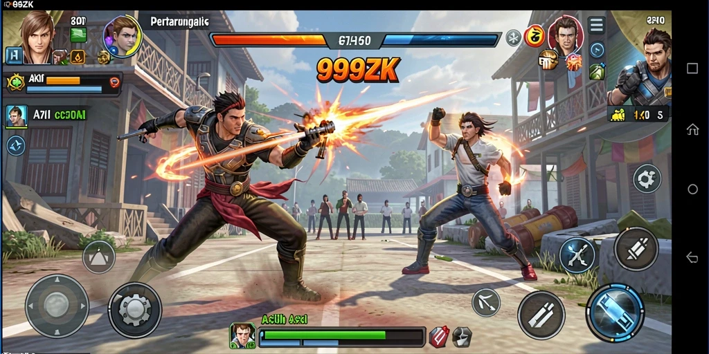 Tangkapan layar dari gameplay <strong>999ZK</strong> yang seru dan mendebarkan.