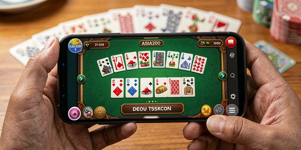 Gameplay menarik dari ASIA200 yang menampilkan permainan Domino.