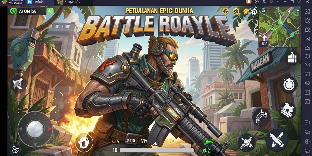 Gameplay seru dan grafis menawan di ATOM138.