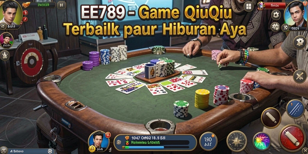 Tampilan gameplay seru dari game QiuQiu EE789.