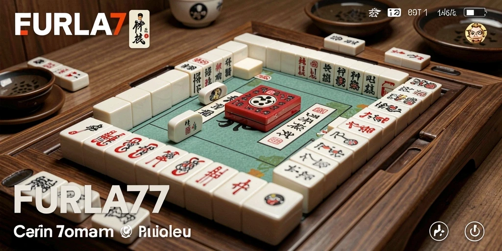 Screenshot gameplay FURLA77 yang menampilkan keseruan permainan Mahjong.