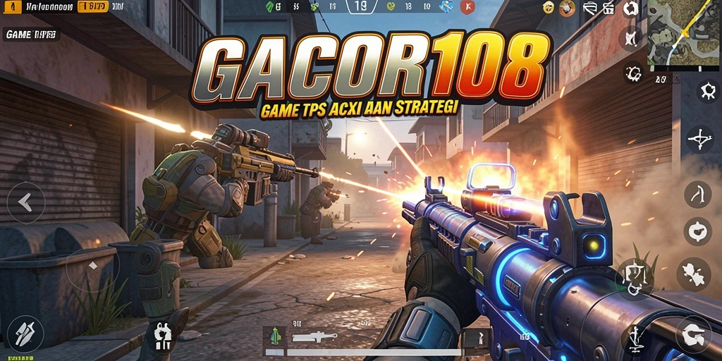 Gameplay GACOR108 yang seru dan menegangkan di layar.