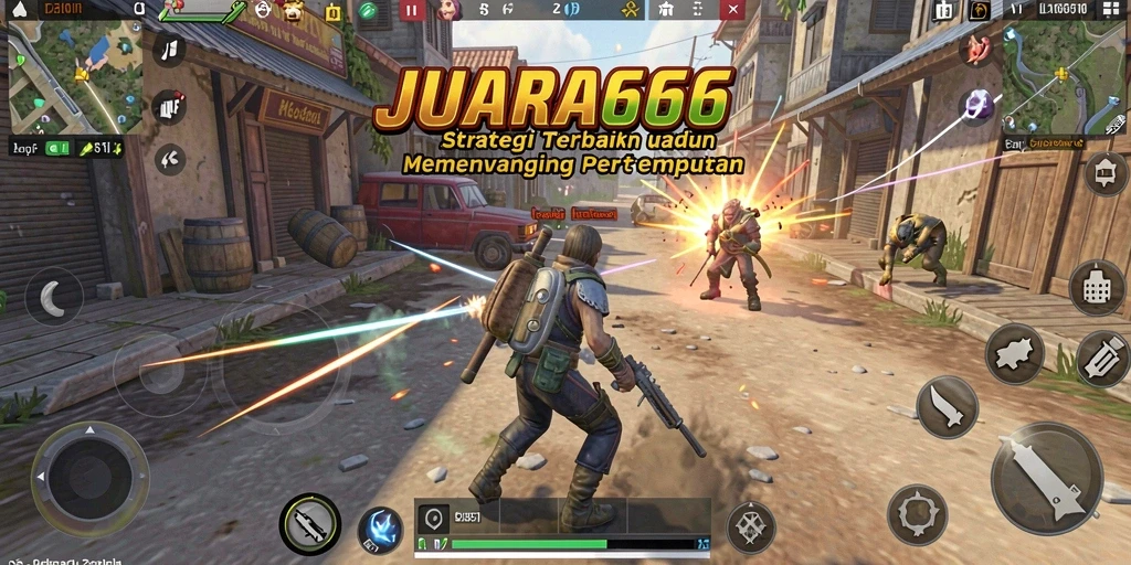 Screenshot gameplay JUARA666 menunjukkan aksi strategi yang mendebarkan.