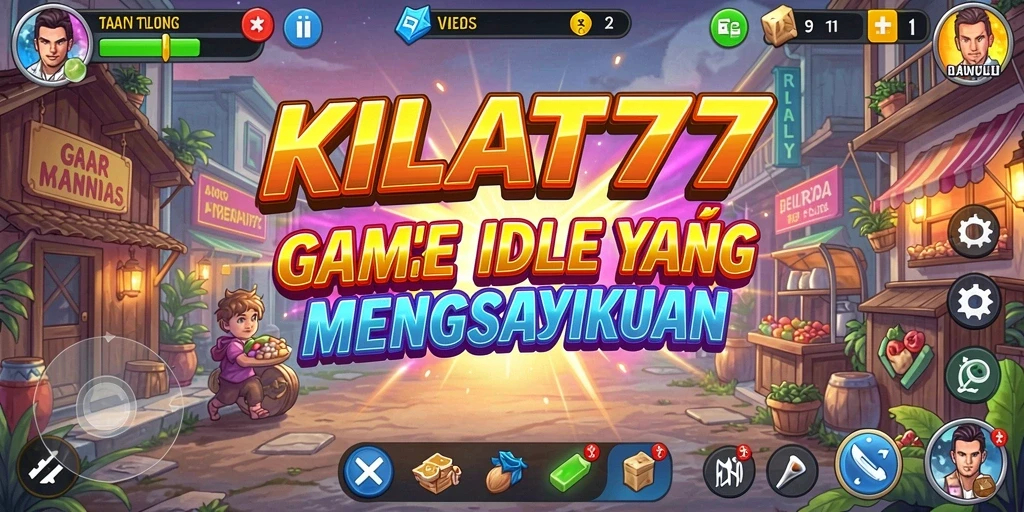 Screenshot KILAT77 menunjukkan gameplay menarik dan mekanisme Idle.