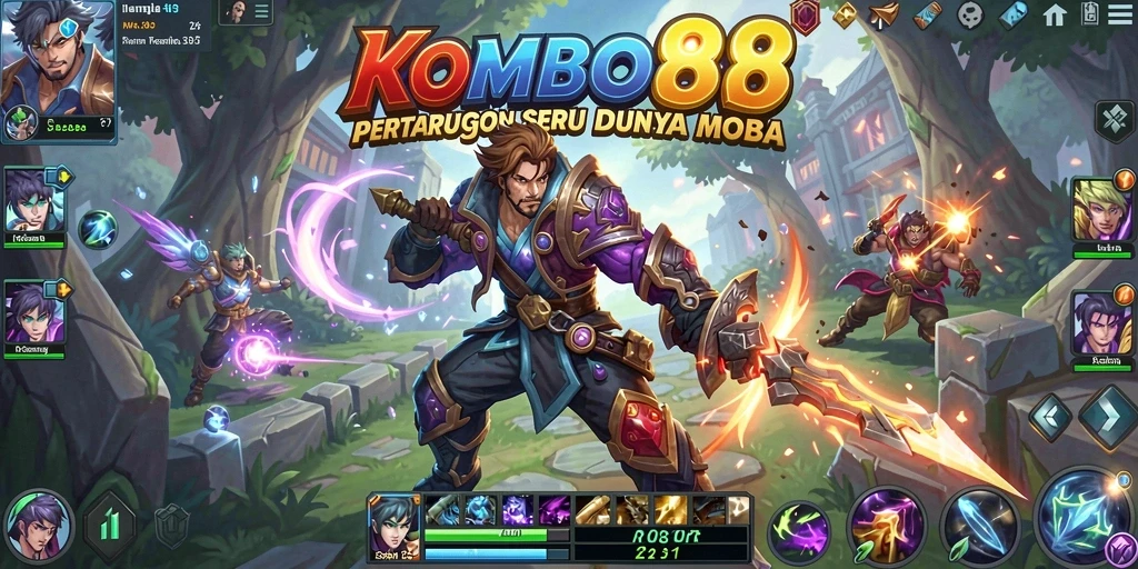 Gameplay seru di KOMBO88, tampilan karakter yang menakjubkan.