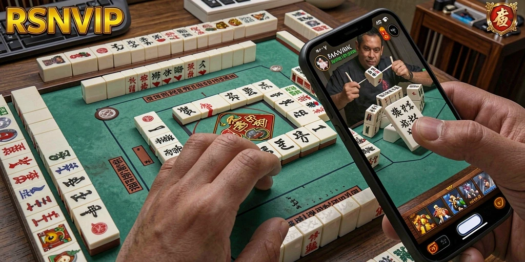 Screenshot menunjukkan gameplay Mahjong yang menarik dan seru.