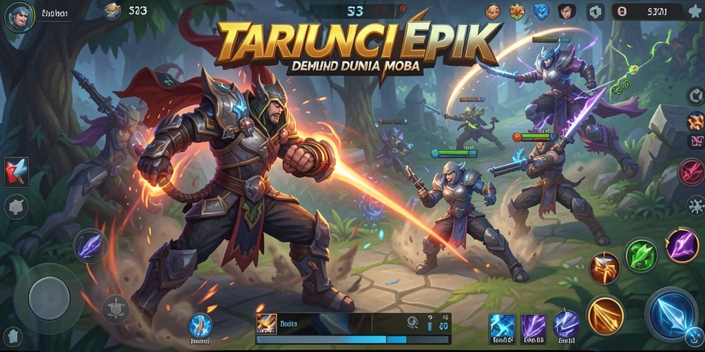 Tampilan utama gameplay S13 yang intens dan penuh aksi.